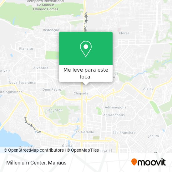 Millenium Center mapa
