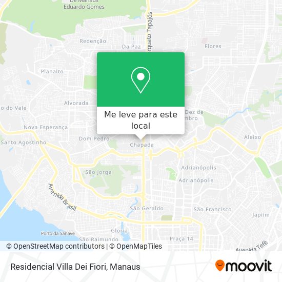 Residencial Villa Dei Fiori mapa