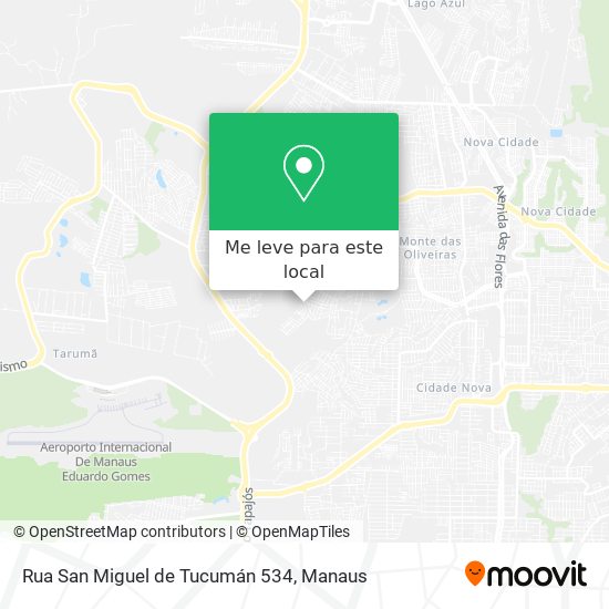 Rua San Miguel de Tucumán 534 mapa