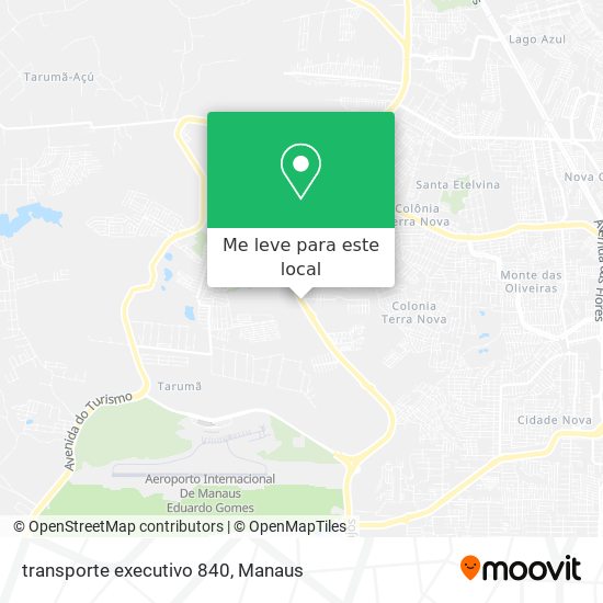 transporte executivo 840 mapa