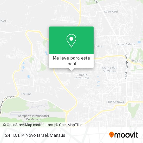 24 ' D. I. P. Novo Israel mapa