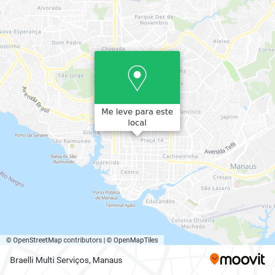 Braelli Multi Serviços mapa