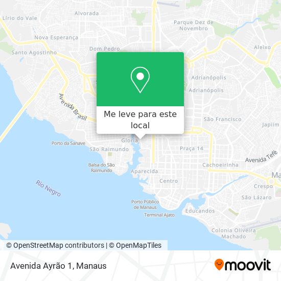 Avenida Ayrão 1 mapa