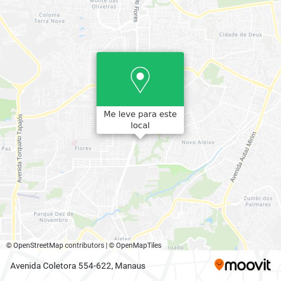 Avenida Coletora 554-622 mapa