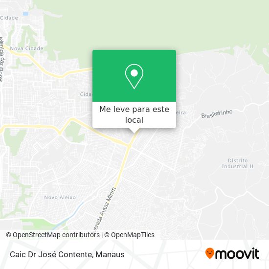 Caic Dr José Contente mapa