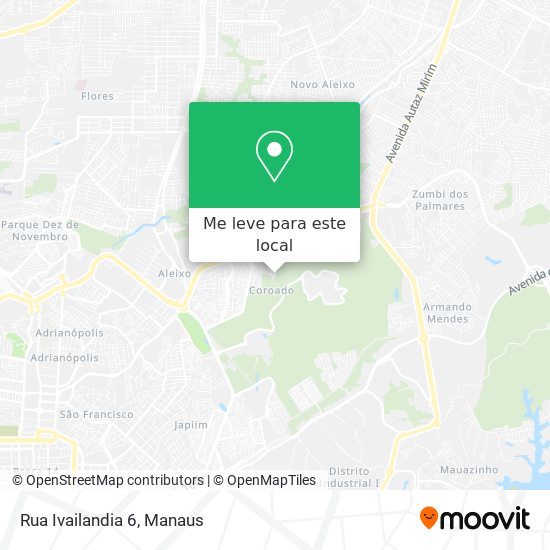 Rua Ivailandia 6 mapa