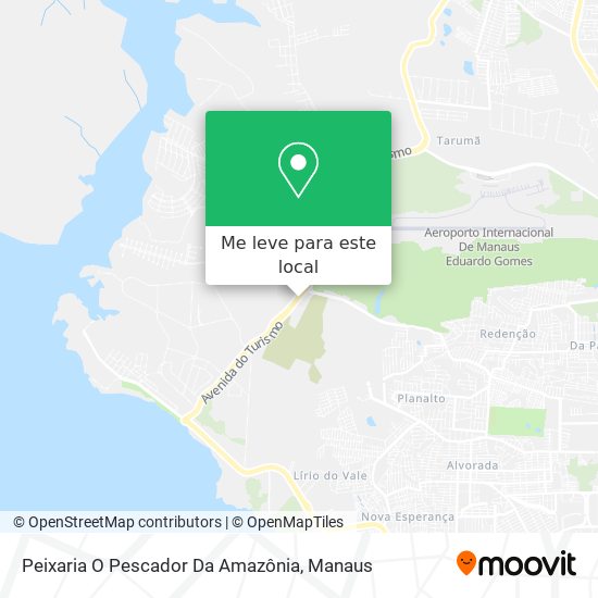 Peixaria O Pescador Da Amazônia mapa