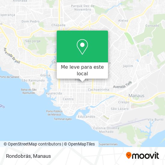 Rondobrás mapa