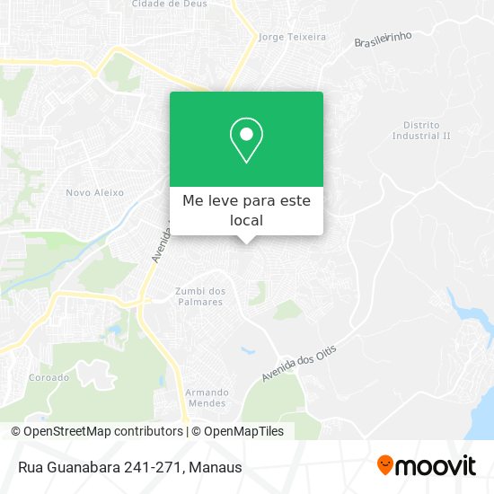 Rua Guanabara 241-271 mapa