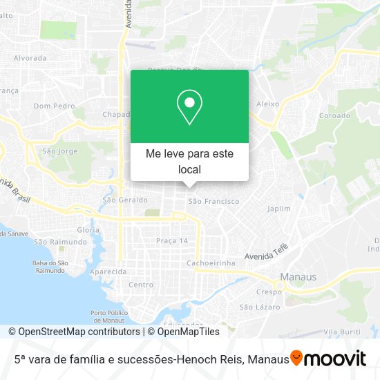 5ª vara de família e sucessões-Henoch Reis mapa