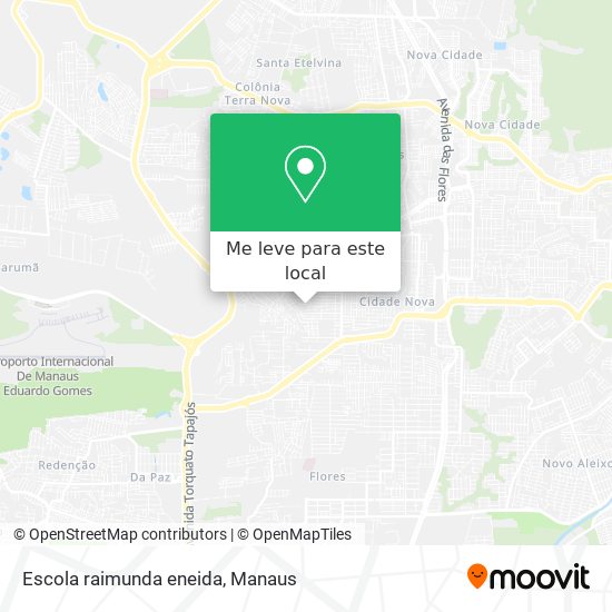 Escola raimunda eneida mapa