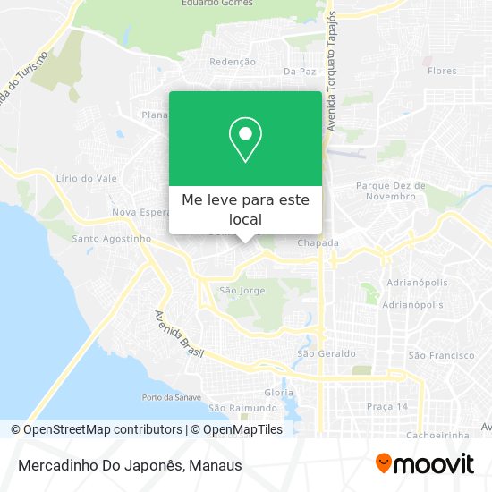 Mercadinho Do Japonês mapa