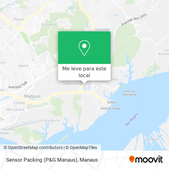Sensor Packing (P&G Manaus) mapa