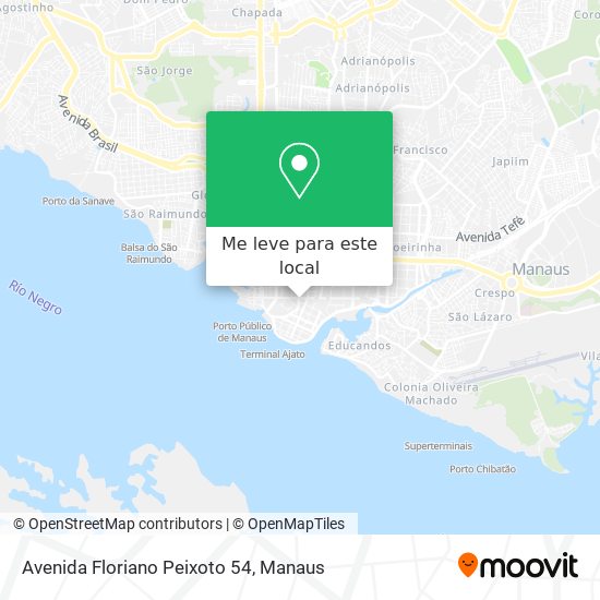 Avenida Floriano Peixoto 54 mapa