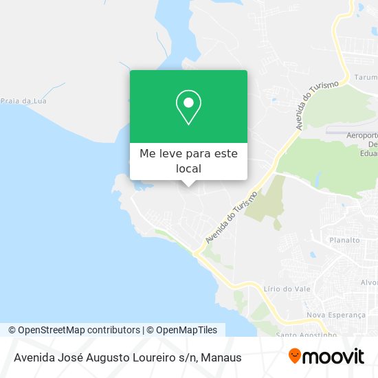 Avenida José Augusto Loureiro s / n mapa