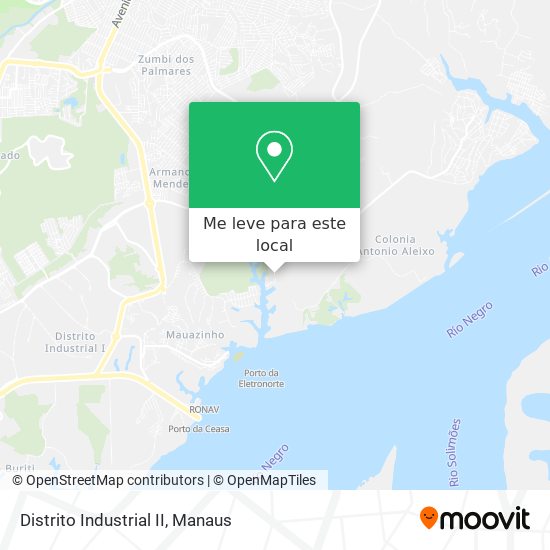 Distrito Industrial II mapa