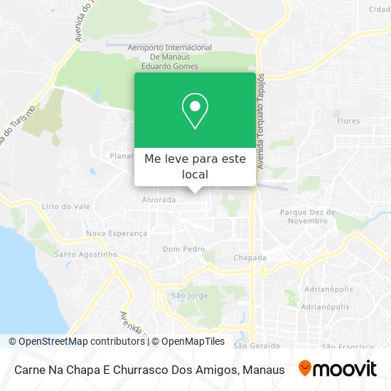 Carne Na Chapa E Churrasco Dos Amigos mapa