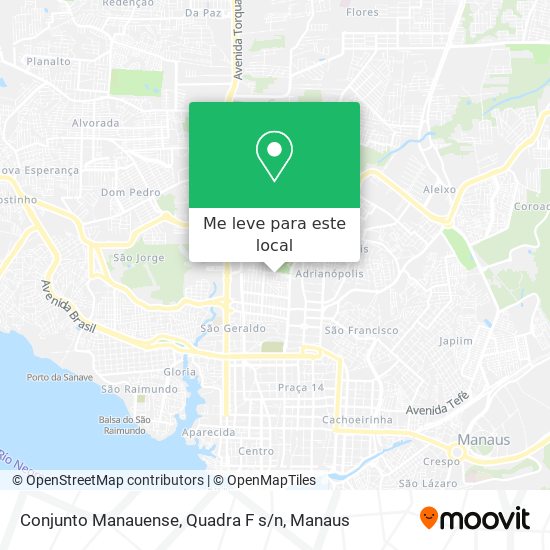 Conjunto Manauense, Quadra F s / n mapa