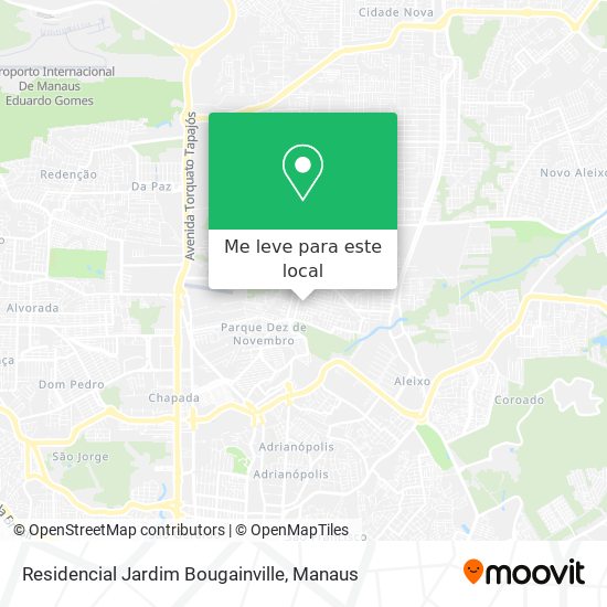 Residencial Jardim Bougainville mapa