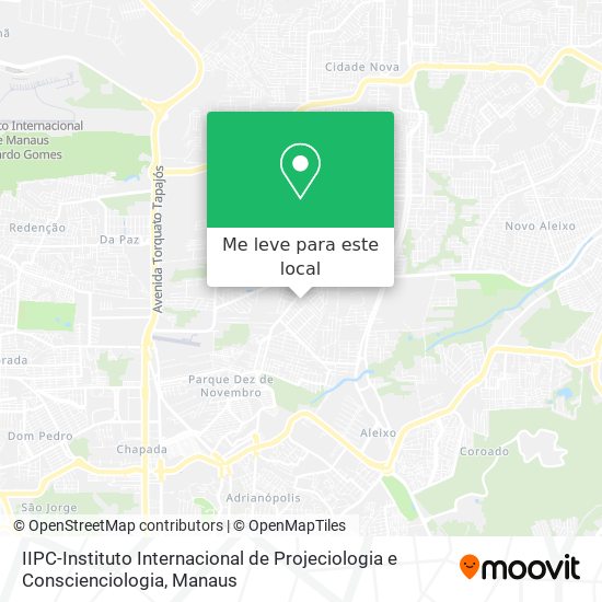 IIPC-Instituto Internacional de Projeciologia e Conscienciologia mapa