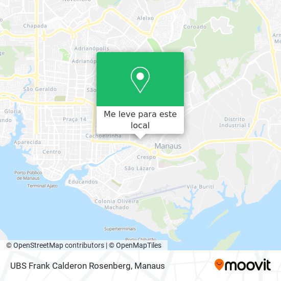 UBS Frank Calderon Rosenberg mapa