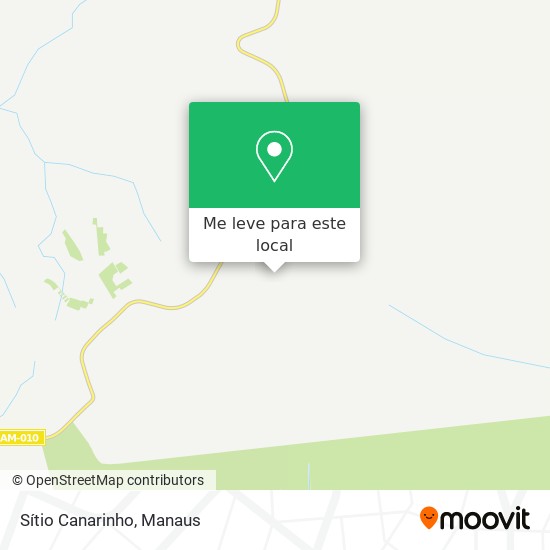Sítio Canarinho mapa