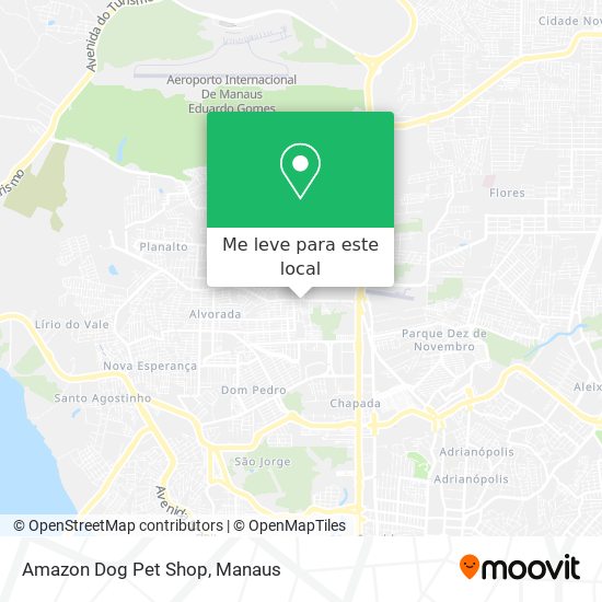 Amazon Dog Pet Shop mapa