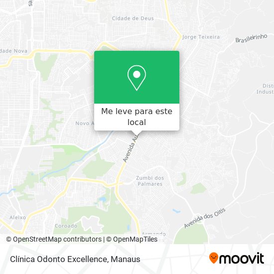 Clínica Odonto Excellence mapa