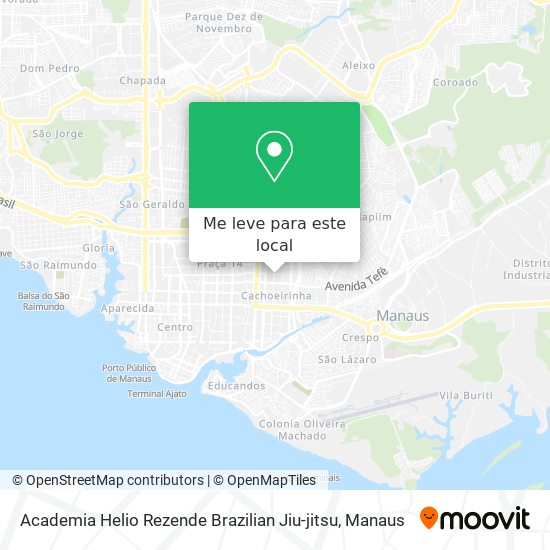 Academia Helio Rezende Brazilian Jiu-jitsu mapa