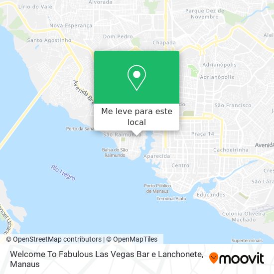 Welcome To Fabulous Las Vegas Bar e Lanchonete mapa