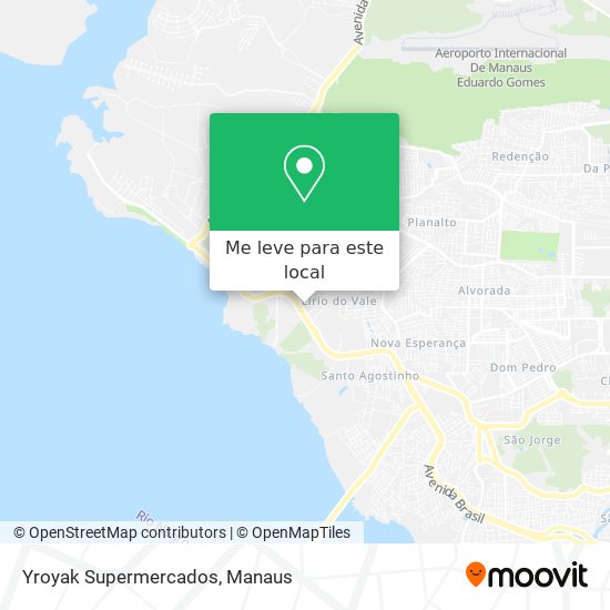 Yroyak Supermercados mapa