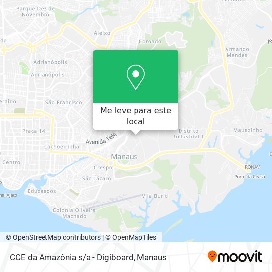 CCE da Amazônia s / a - Digiboard mapa