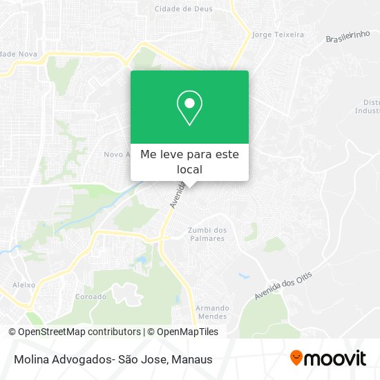 Molina Advogados- São Jose mapa