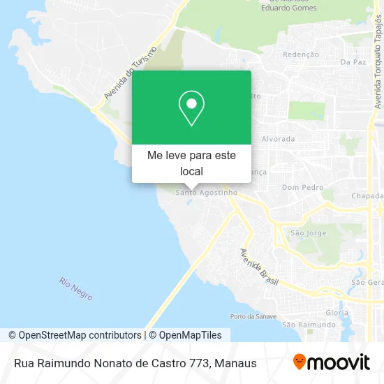Rua Raimundo Nonato de Castro 773 mapa