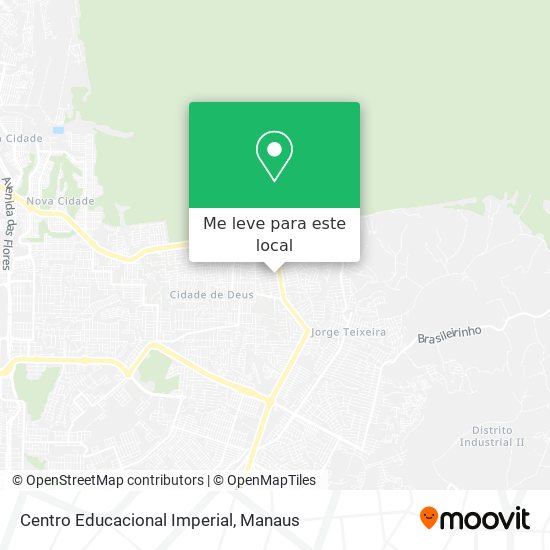 Centro Educacional Imperial mapa