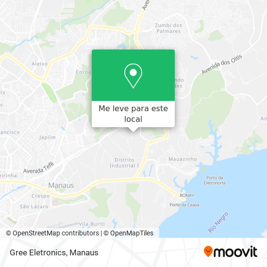 Gree Eletronics mapa