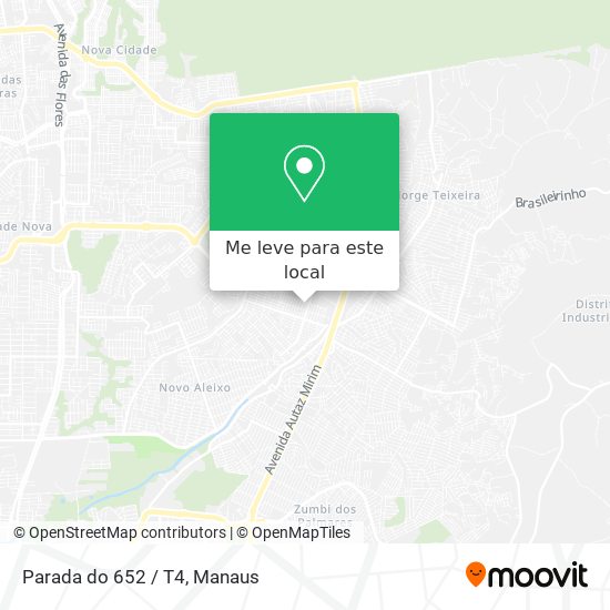 Parada do 652 / T4 mapa