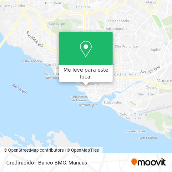Credirápido - Banco BMG mapa