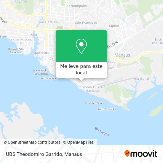 UBS Theodomiro Garrido mapa