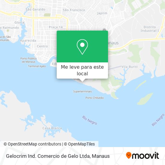 Gelocrim Ind. Comercio de Gelo Ltda mapa