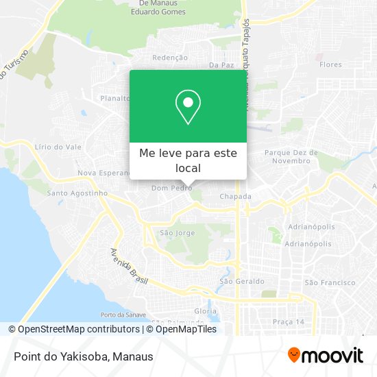 Point do Yakisoba mapa