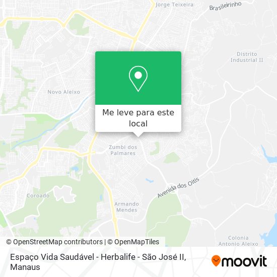 Espaço Vida Saudável - Herbalife - São José II mapa
