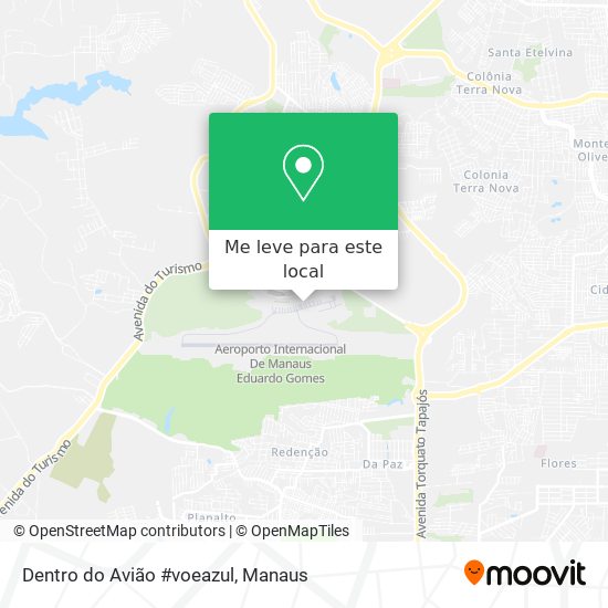 Dentro do Avião #voeazul mapa