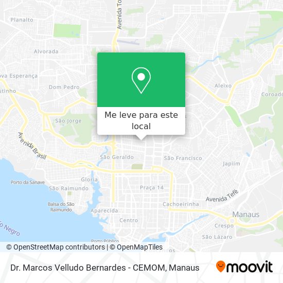 Dr. Marcos Velludo Bernardes - CEMOM mapa