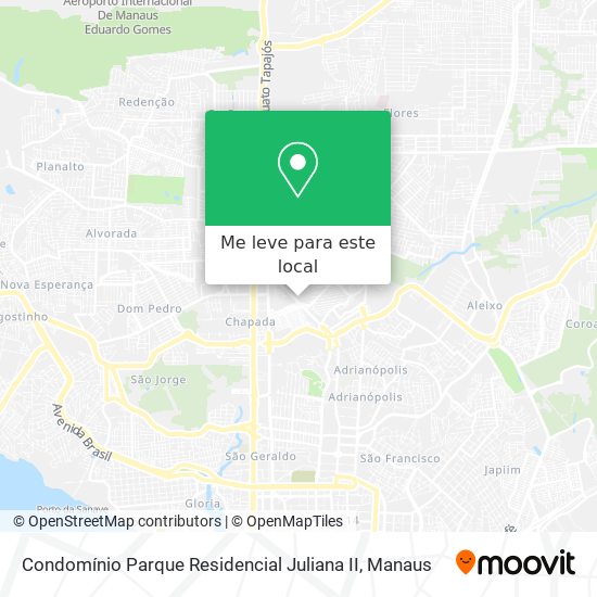 Condomínio Parque Residencial Juliana II mapa