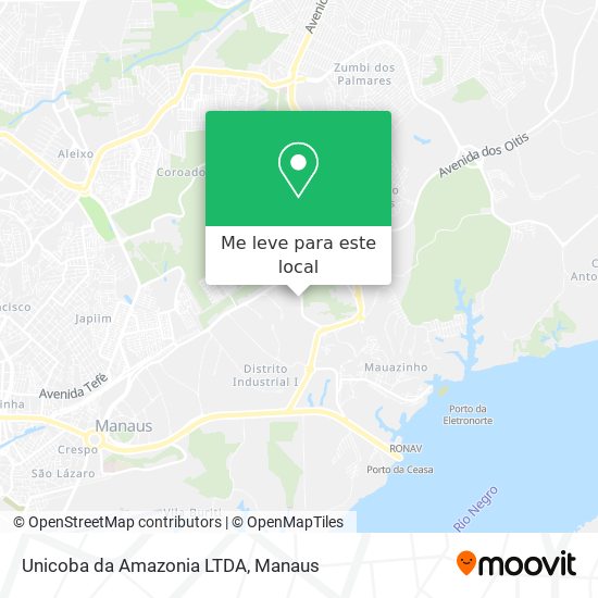 Unicoba da Amazonia LTDA mapa