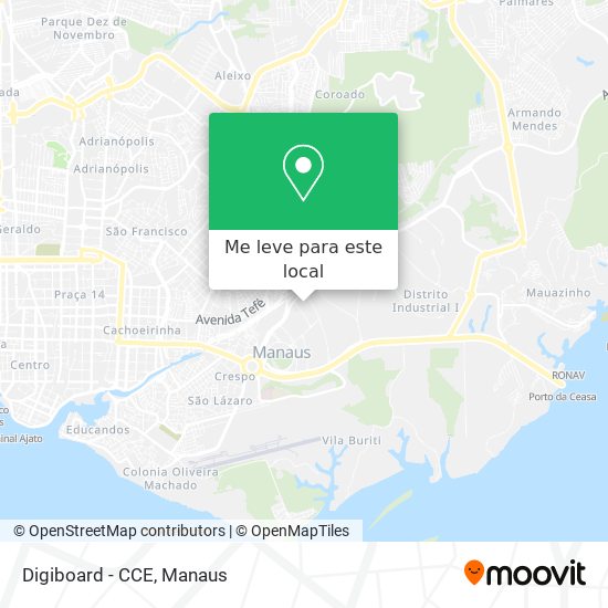 Digiboard - CCE mapa
