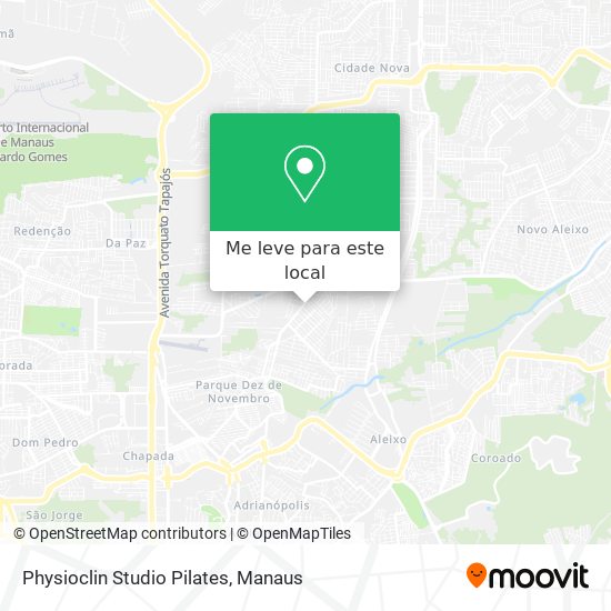 Physioclin Studio Pilates mapa
