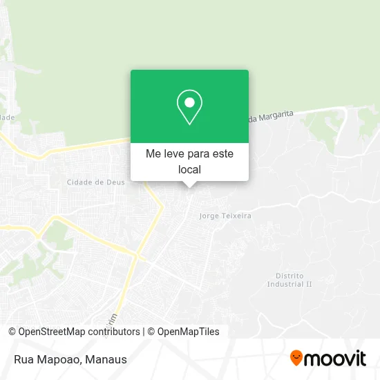 Rua Mapoao mapa