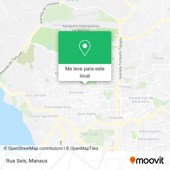 Rua Seis mapa